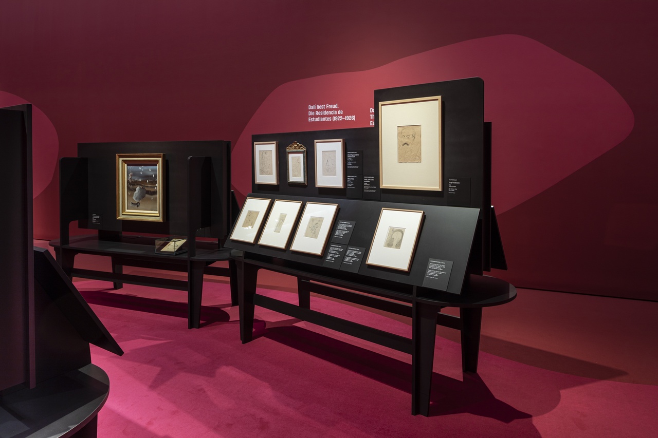 “Dalí – Freud: Eine Obsession,” Belvedere, Vienna, 2022, installation view