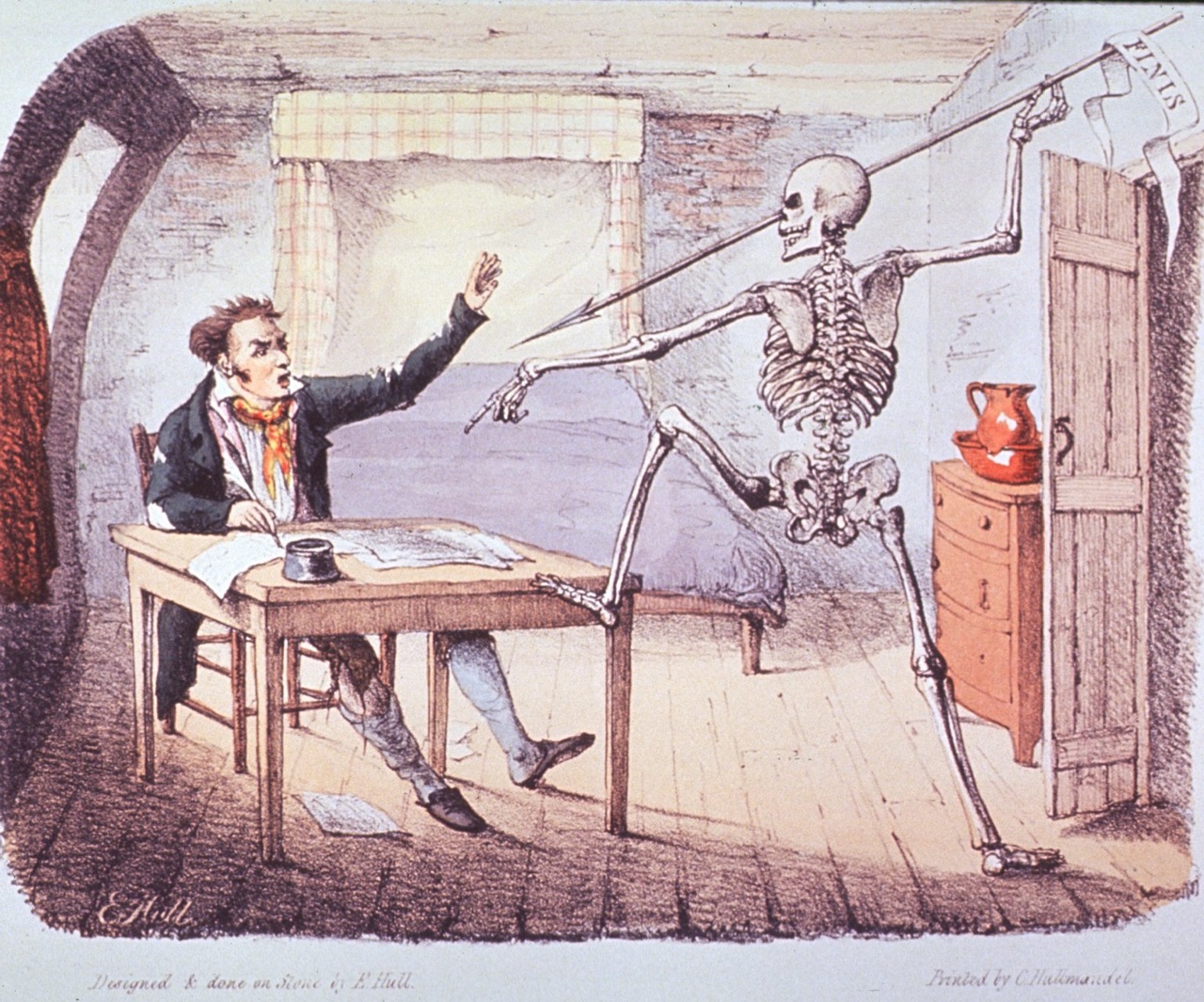 Edward Hull, “Death found an author writing his life,” 1827