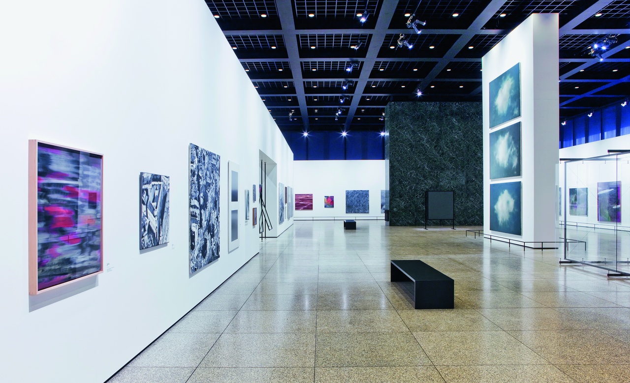 „Gerhard Richter. Panorama“, Neue Nationalgalerie, Berlin, 2012, Ausstellungsansicht