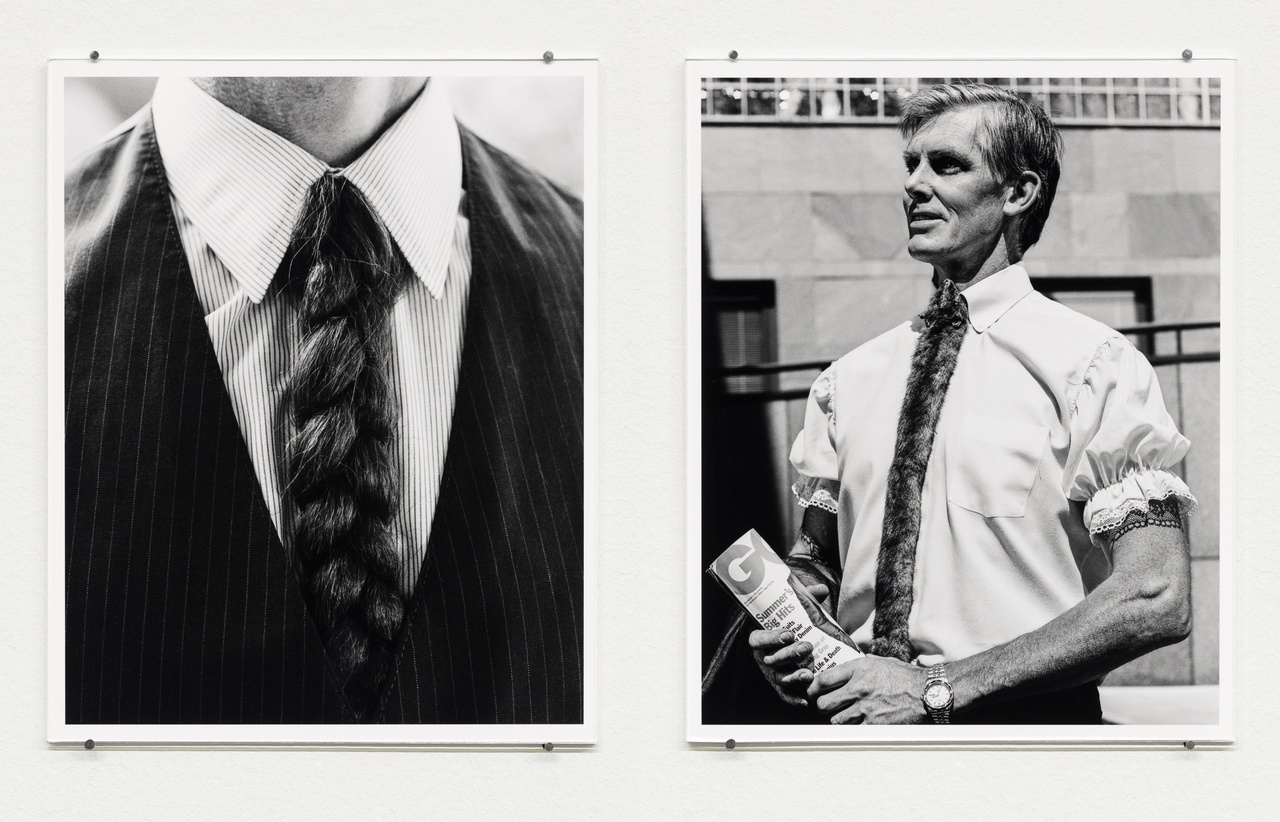 Pippa Garner, “Future Man! (The New Business Man: Braid Tie + The New Business Man: Fur Tie),” 1987–2026
