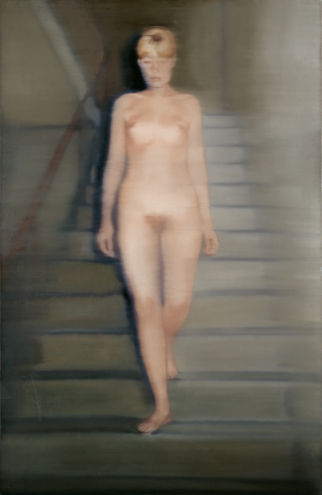 Gerhard Richter, “Ema (Akt auf einer Treppe),” 1966