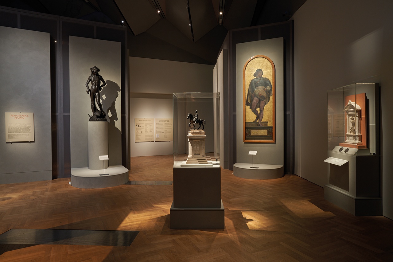 Donatello: Sculpting the Renaissance“, Victoria and Albert Museum, London, 2023, Ausstellungsansicht