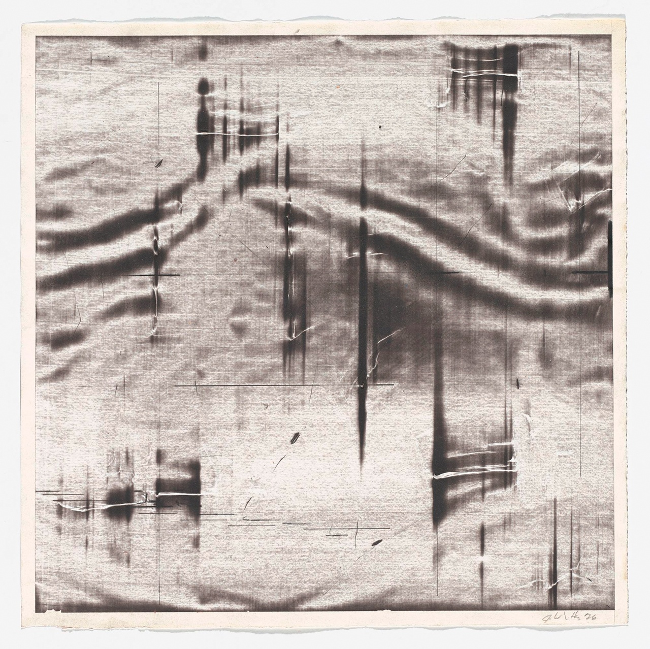 Jack Whitten, “Liquid Space I,” 1976