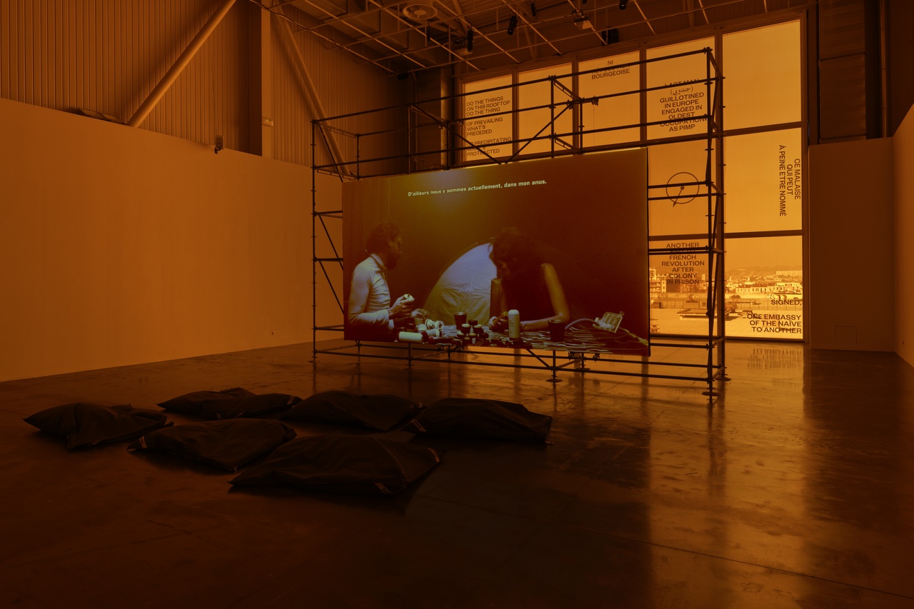 “Bassem Saad: Smoke in the Next City,” Triangle-Astérides, Marseille, 2023, installation view