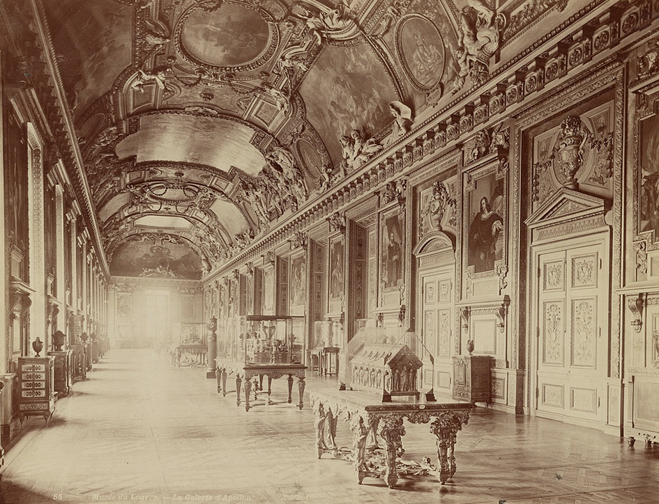 Musée du Louvre, Galérie d'Apollon, 1900