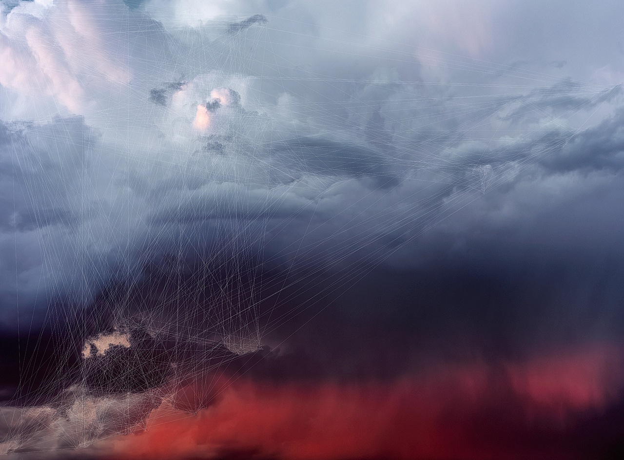 Trevor Paglen, “CLOUD #135 Hough Lines,” 2019