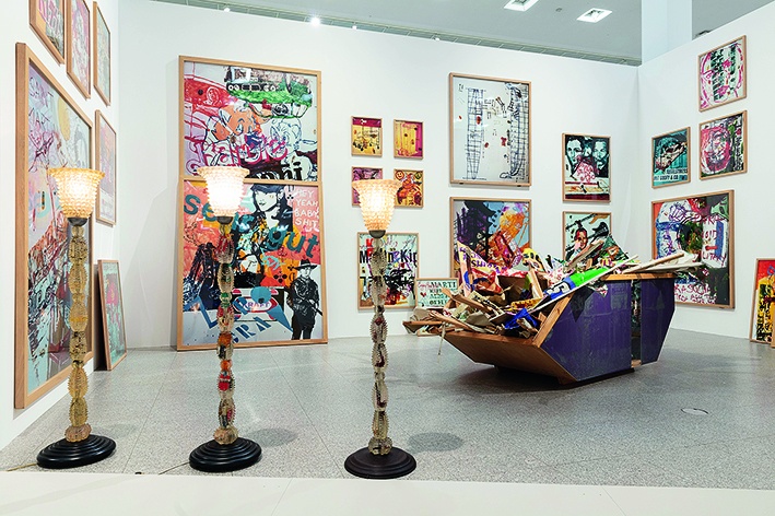 „Martin Kippenberger: Bitteschön Dankeschön. Eine Retrospektive“, Bundeskunsthalle, Bonn, 2019, Ausstellungsansicht / installation view