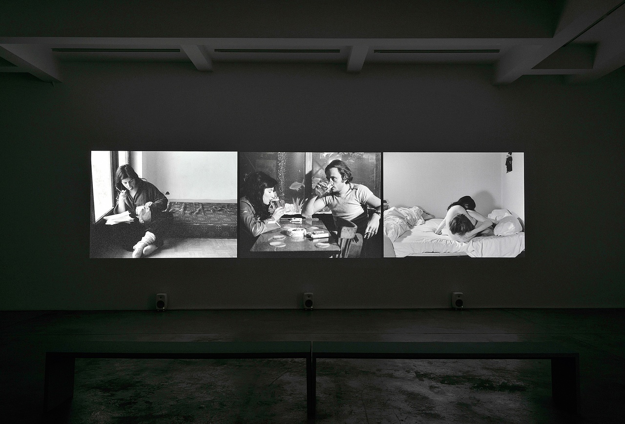 “Chantal Akerman: From the Other Side,” Marian Goodman Gallery, Paris, 2021–22, installation view