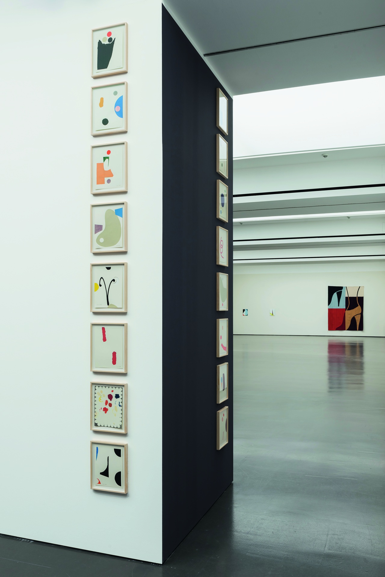 „Ulrike Müller: Container“, Kunstverein für die Rheinlande und Westfalen, Düsseldorf, 2018/2019, Ausstellungsansicht