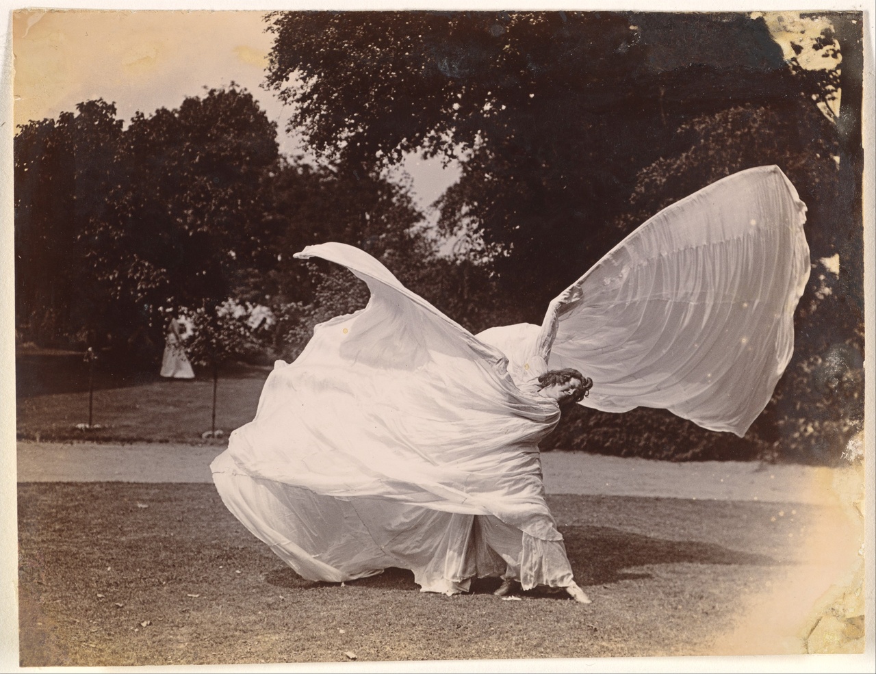Samuel Joshua Beckett, “Loie Fuller Dancing,” ca. 1900