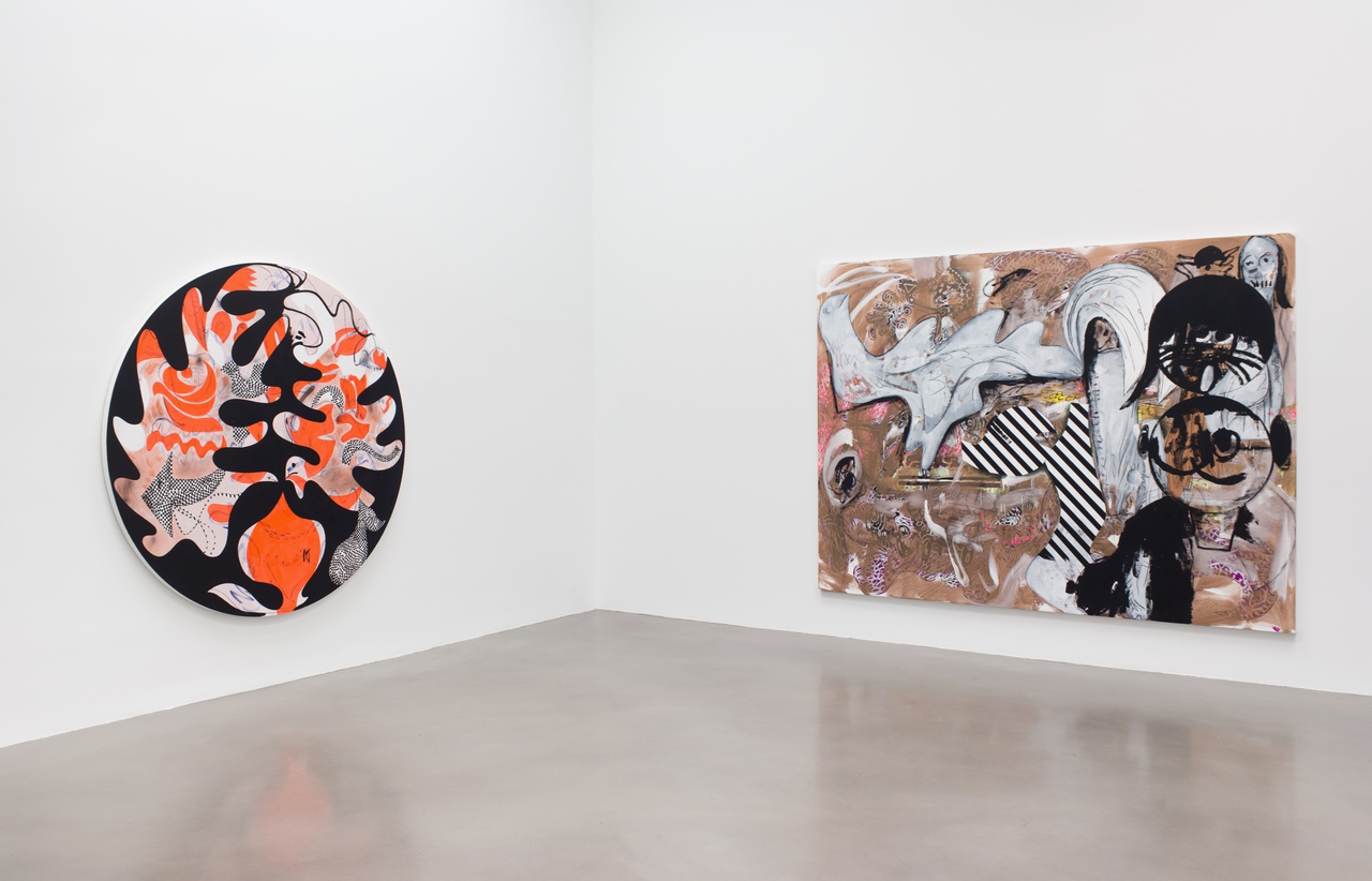 „Charline von Heyl: New Work“, Petzel, New York, 2018, installation view