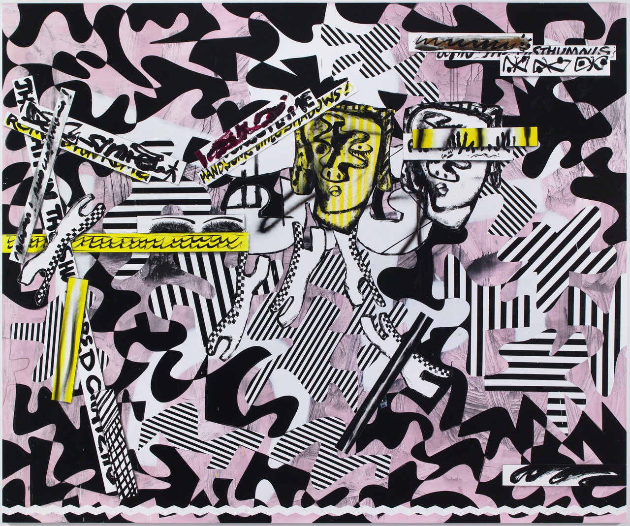 Charline von Heyl, „The Language of the Underworld“, 2017