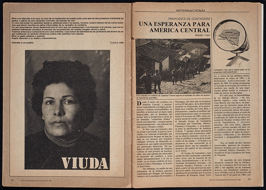 CADA (Colectivo de Acciones de Arte), „Viuda“, 1985