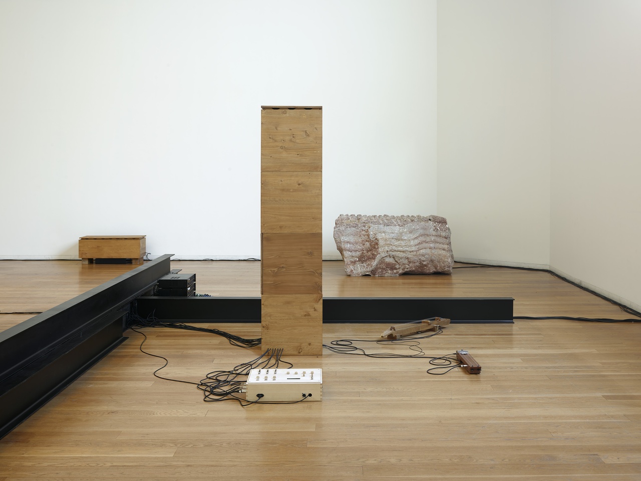 “Tarek Atoui: Waters’ Witness,” Serralves Museum of Contemporary Art, Porto, 2022, installation view