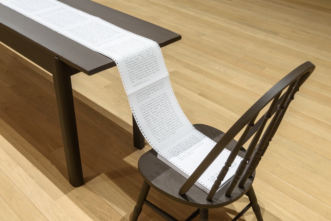 Tiffany Sia, “The Bastard Scroll (detail view),” 2021