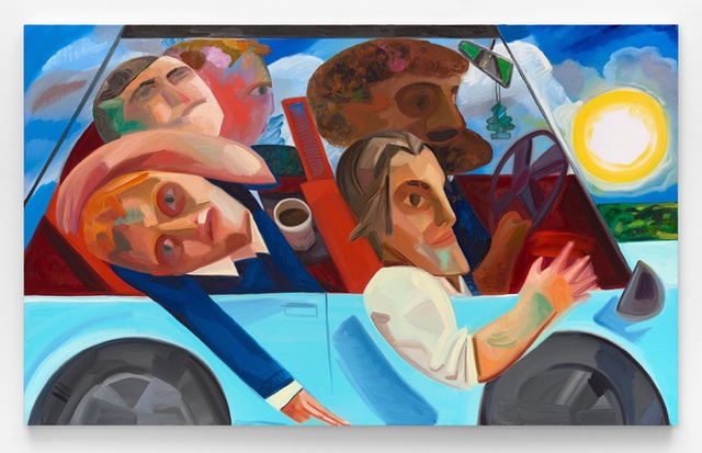 Dana Schutz, „Carpool“, 2016