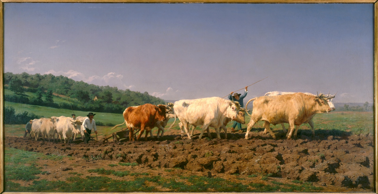 Rosa Bonheur, “Labourage nivernais,” 1849