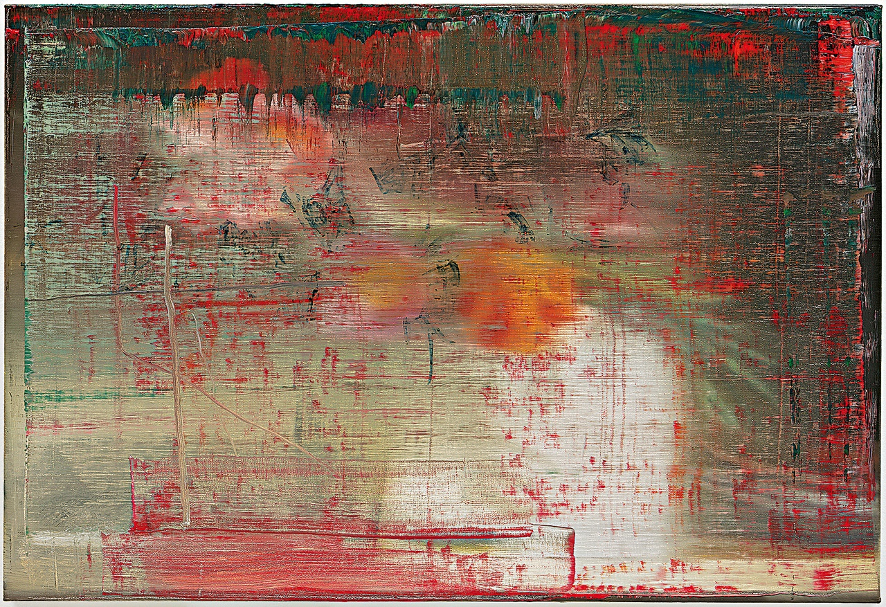 Gerhard Richter, “Blumenstrauß,” 2009