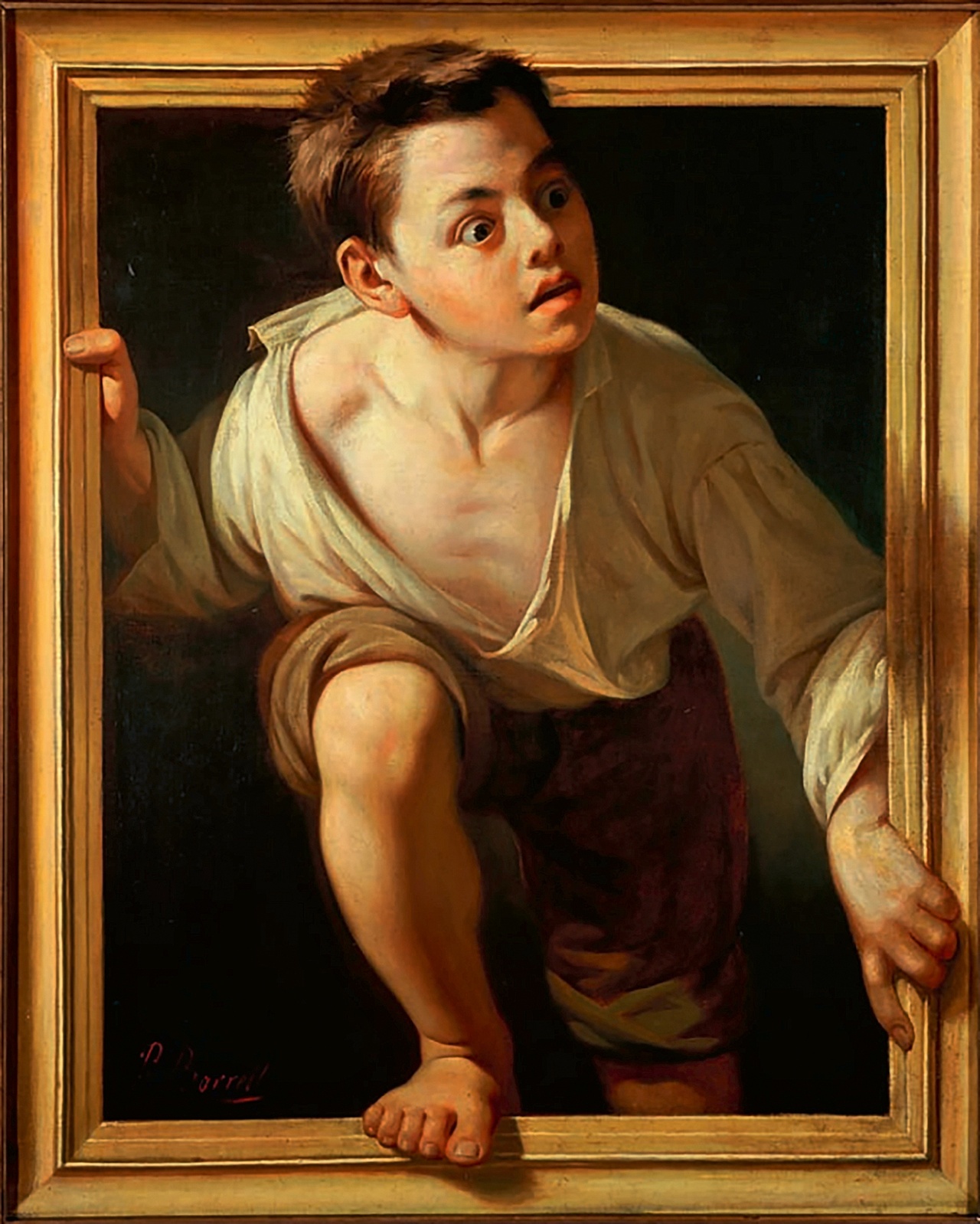 Pere Borrell del Caso, “Escaping Criticism,” 1874