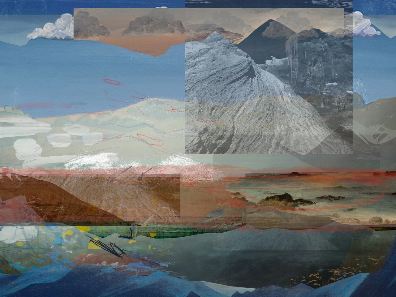 Petra Cortright, “BURNT UMBER BROKEN SILVER AMERICAN SPIRIT,” 2024