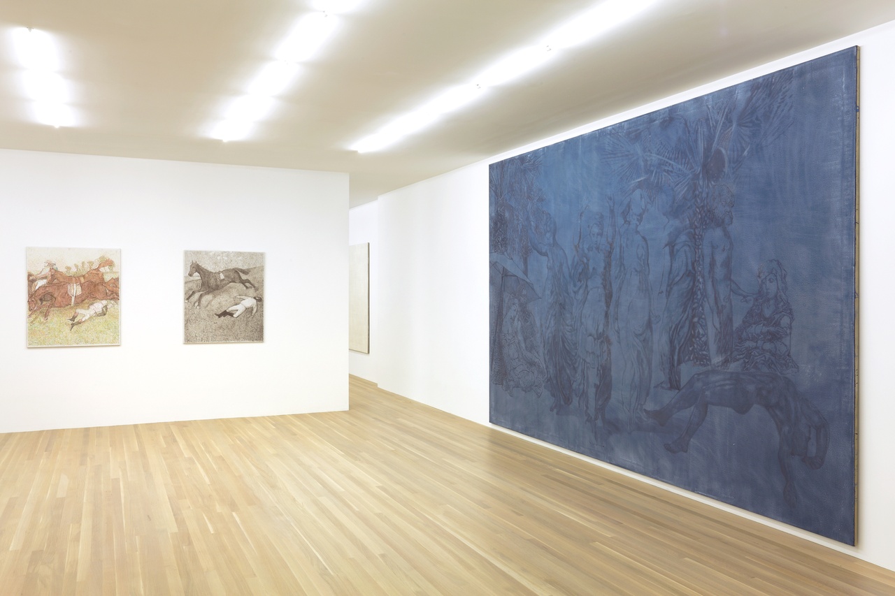 „Sergej Jensen“, Galerie Buchholz, New York, 2015, Installationsansicht