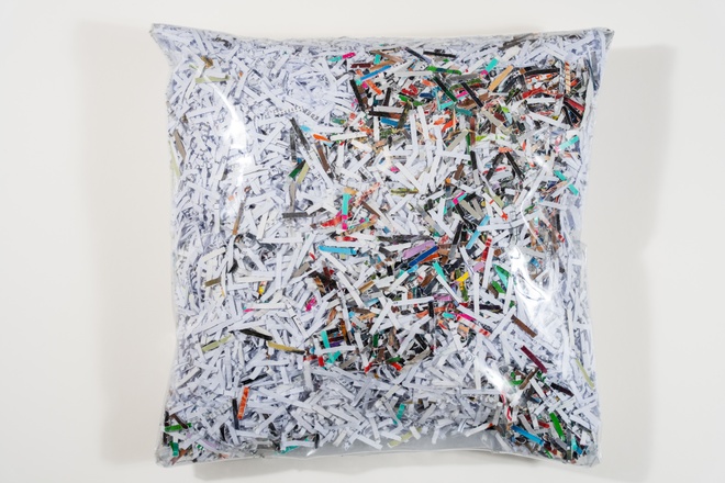 Josh Kline, "Subscription Pillow", 2023