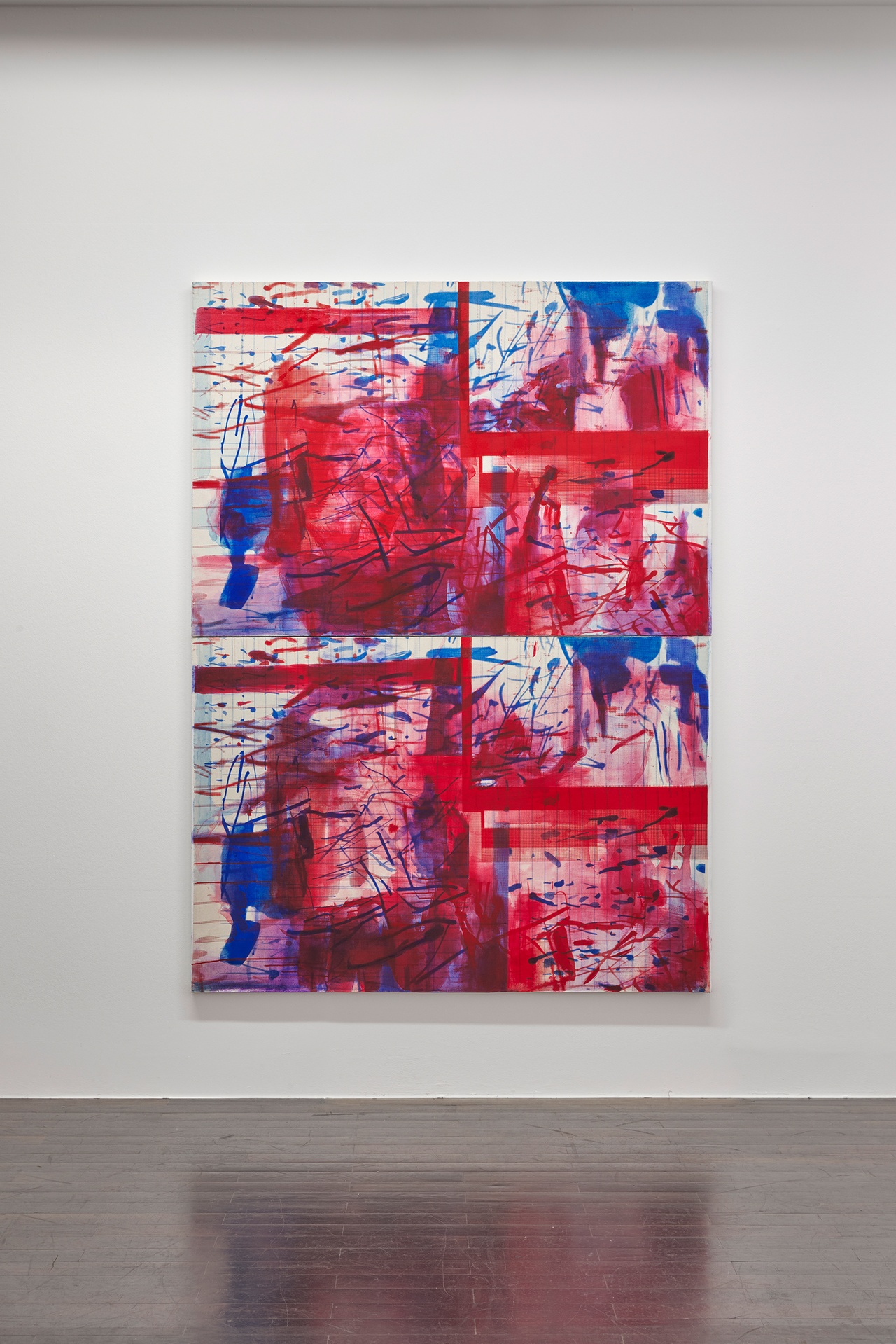 Rochelle Feinstein, „Two Maps“, 2024