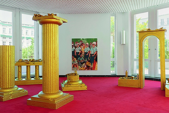 “John Miller: An Elixir of Immortality,” Schinkel Pavillon, Berlin, 2020, installation view