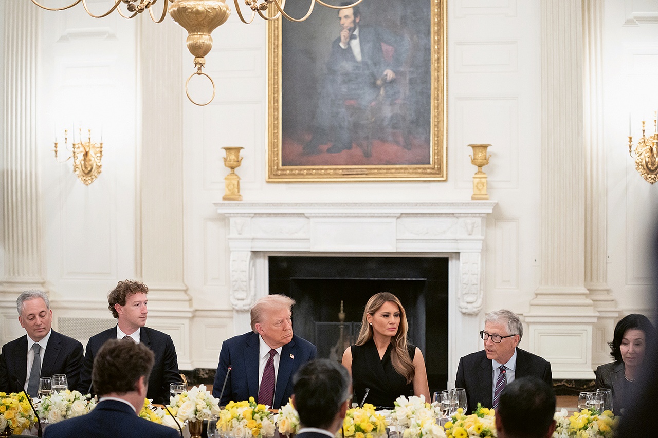 “Tech Dinner” at the White House, Washington, D.C., 2025