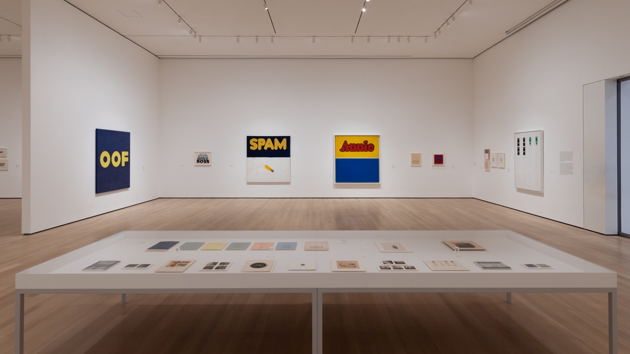 “Ed Ruscha: Now Then,” The Museum of Modern Art, New York, 2023, installation view