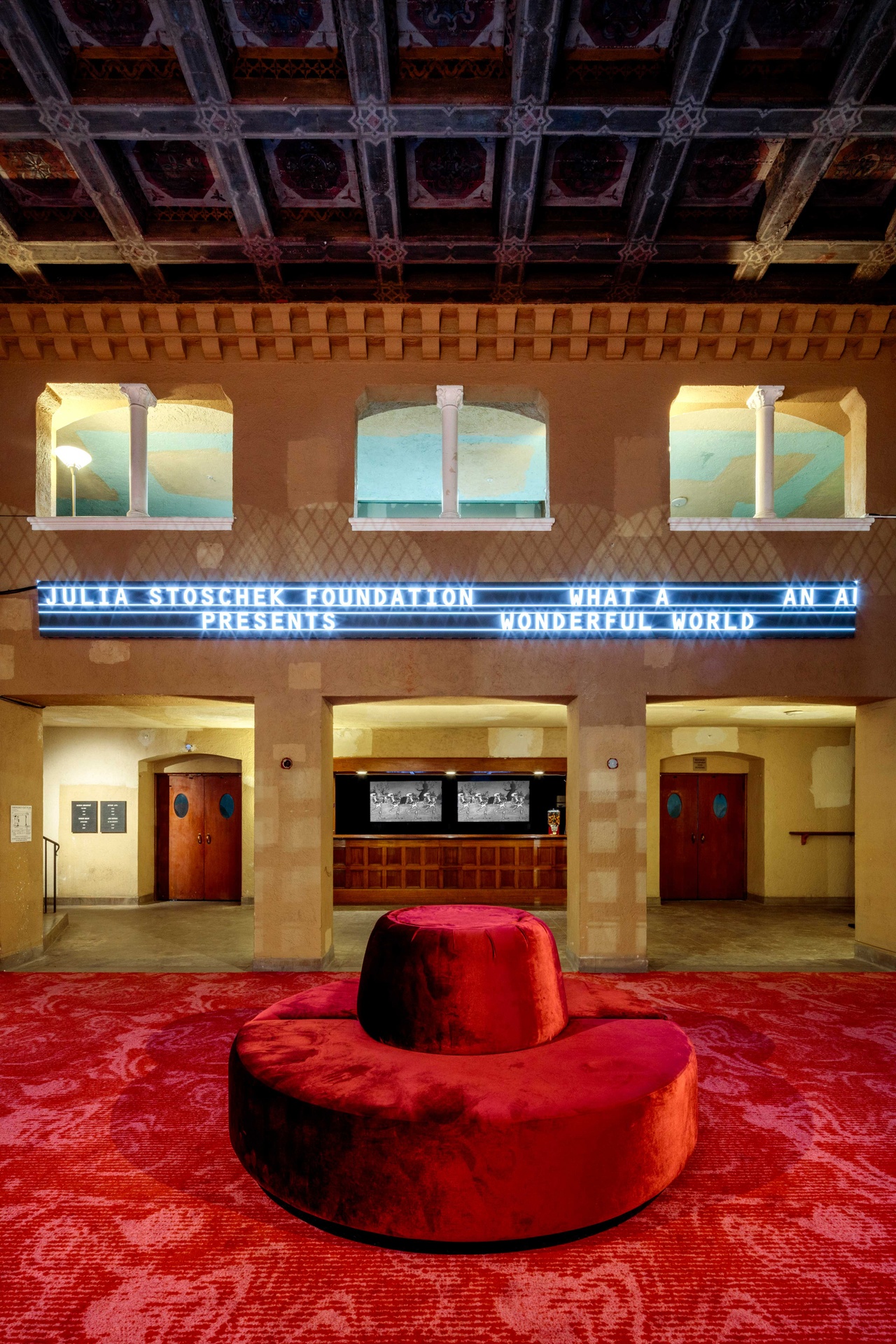 “What a Wonderful World: An Audiovisual Poem”, Stoschek Foundation at Variety Arts Theater, Los Angeles, 2026