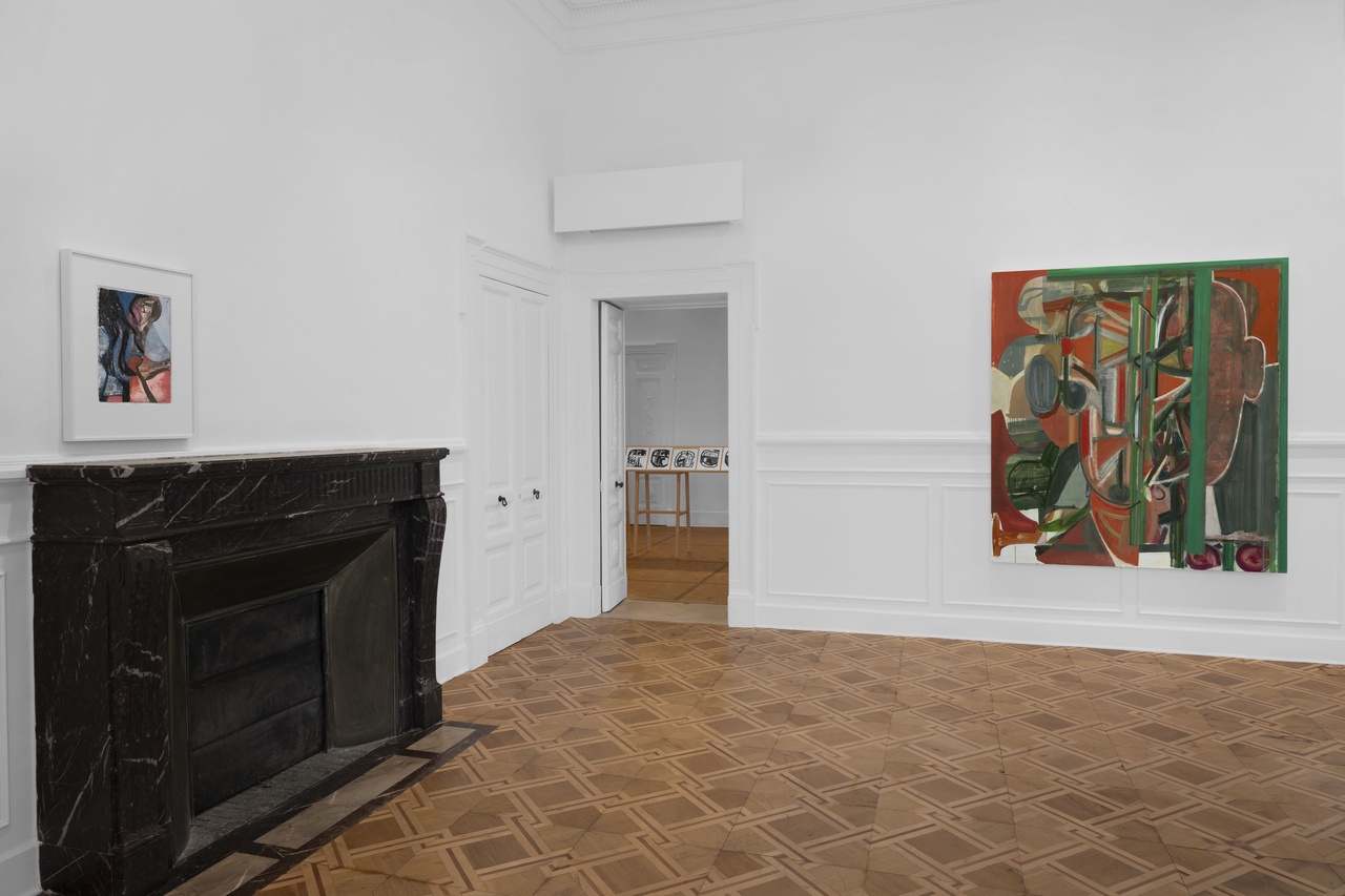 “Amy Sillman: Temporary Object,” Thomas Dane Gallery, Naples, 2023, installation view