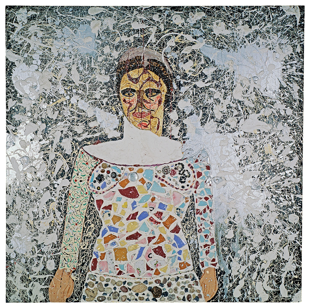 Niki de Saint Phalle, “Autoportrait,” ca. 1958-59