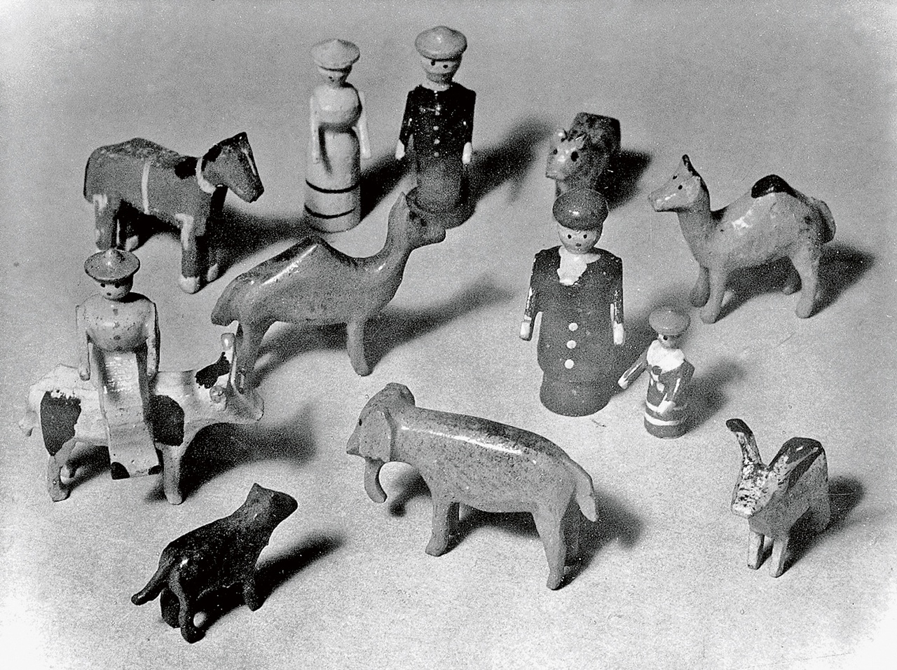 Toys used by Melanie Klein / von Melanie Klein genutztes Spielzeug