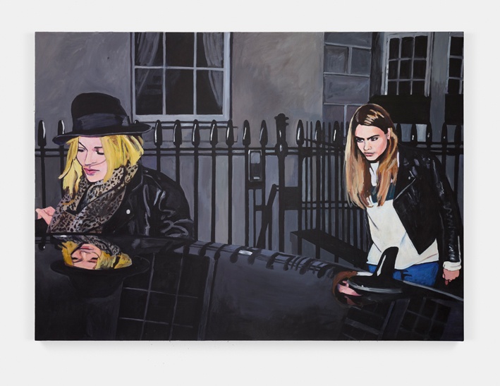 Merlin Carpenter, „Art Prep: Draw Kate Moss and Cara Delevingne“, 2019.