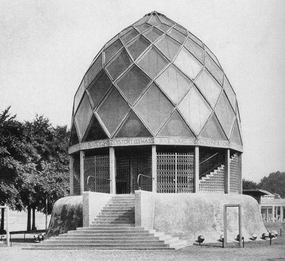 Bruno Taut, Glashaus-Pavilion, Kölner Werkbundausstellung, 1914