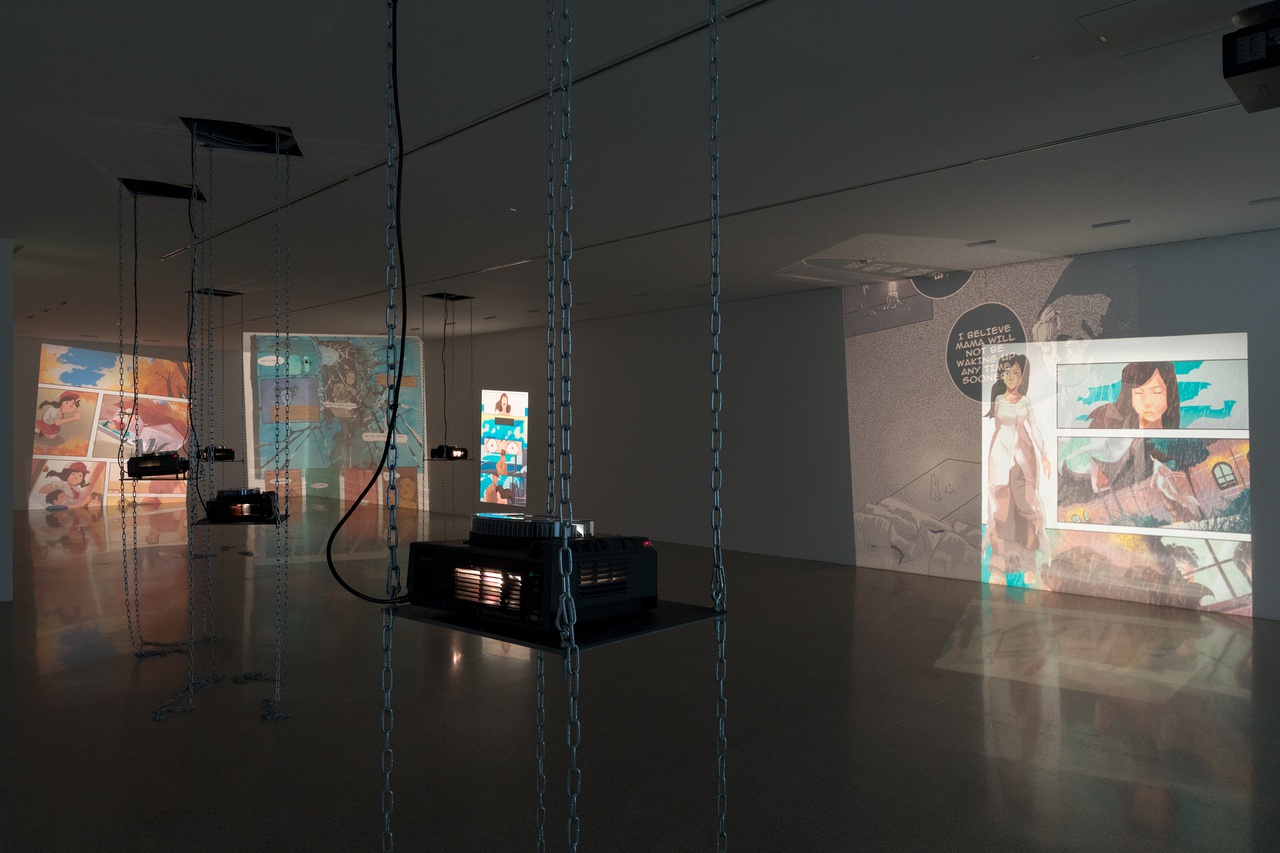 „Loretta Fahrenholz: Small Habit Revolution“, mumok, Vienna, 2018, installation view