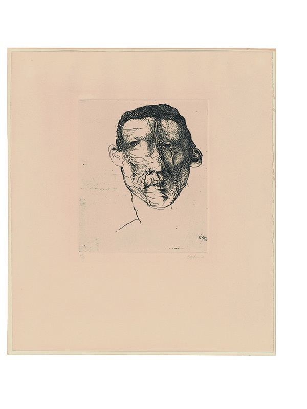 Leonard Baskin, „Soutine“, 1962–1963