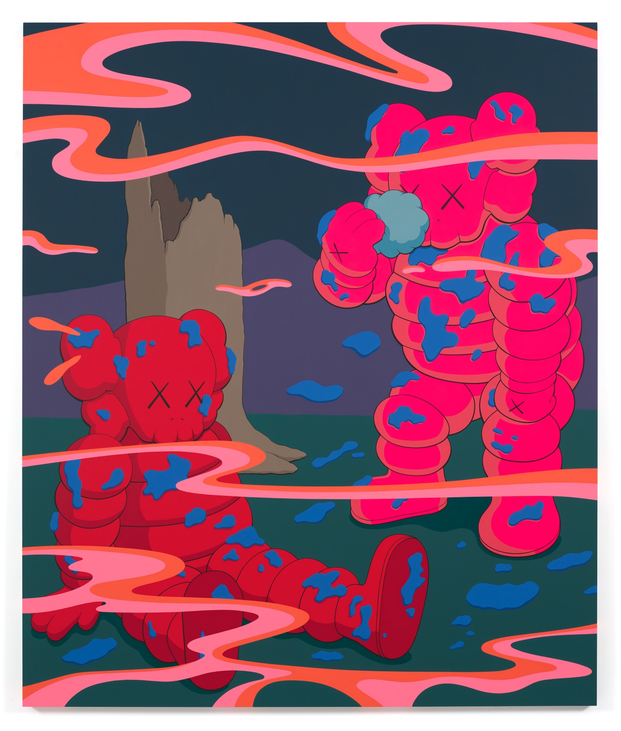 KAWS, „NEW RIVALS“, 2021