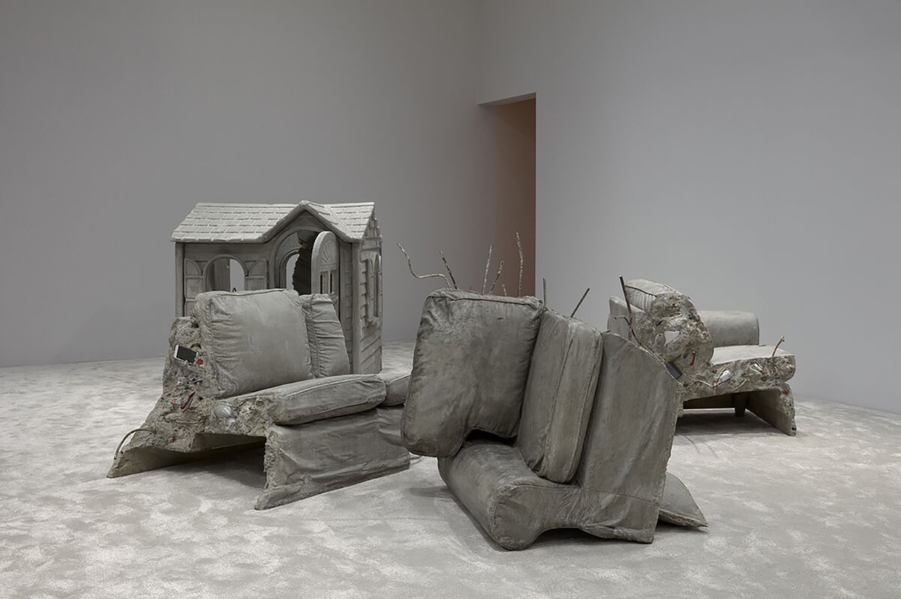 “Josh Kline: Project for a New American Century,” Whitney Museum of American Art, New York, 2023, installation view