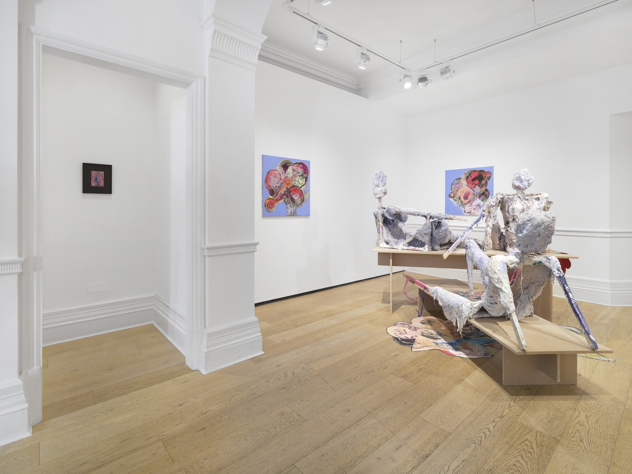 “Florence Peake: Enactment,” Richard Saltoun, London, 2023, installation view