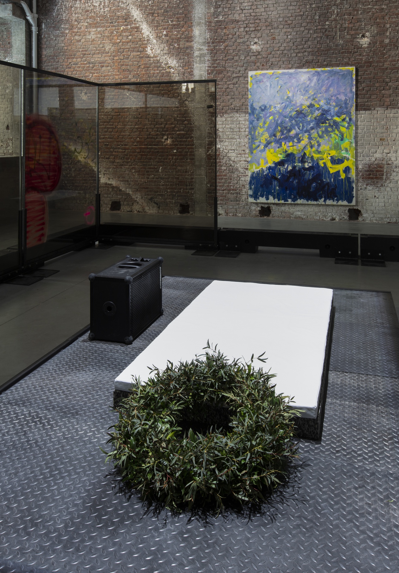 Anne Imhof, “Street,” 2021, installation view