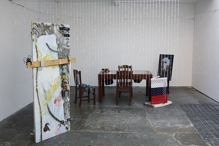 “R.I.P. Germain: Dead Yard,” Cubitt Gallery, London, 2020, installation view