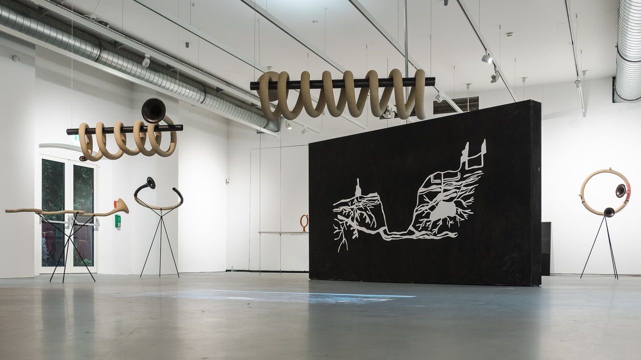 „Camila Sposati: Atem-Stücke,“ ifa-Galerie Stuttgart, 2023, Ausstellungsansicht