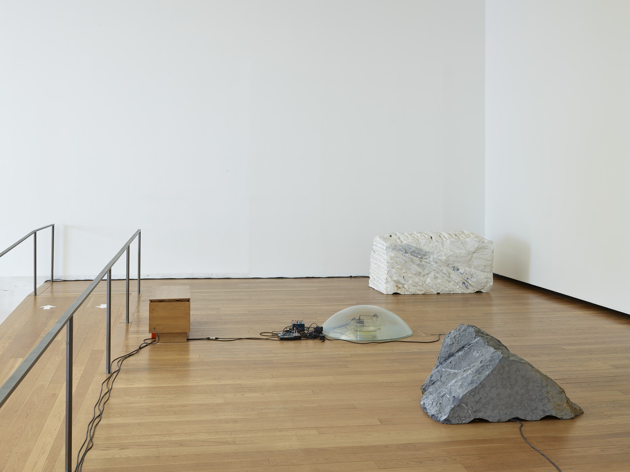 “Tarek Atoui: Waters’ Witness,” Serralves Museum of Contemporary Art, Porto, 2022, installation view